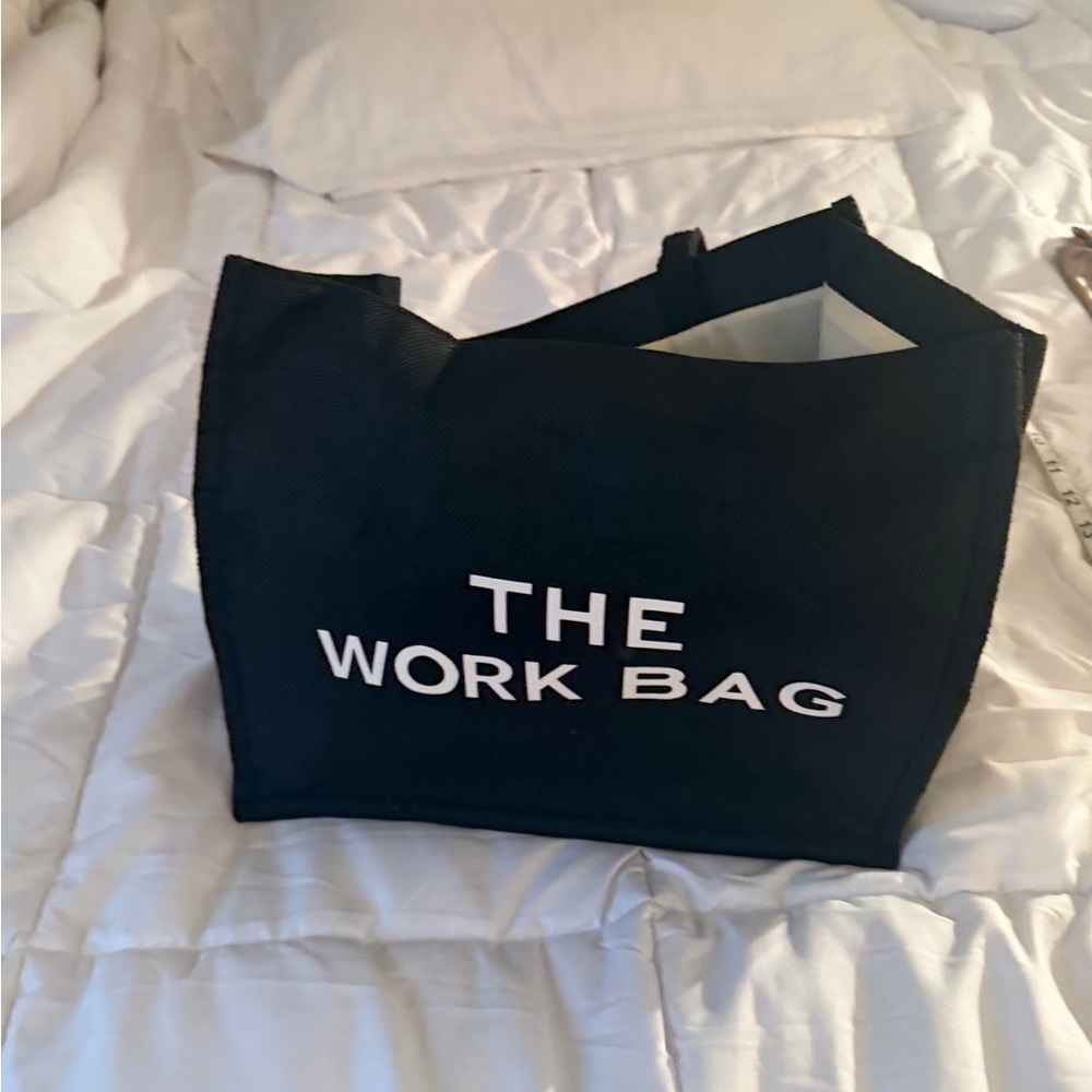 Black Tote Bag - The Work Bag - Picture 2 of 5